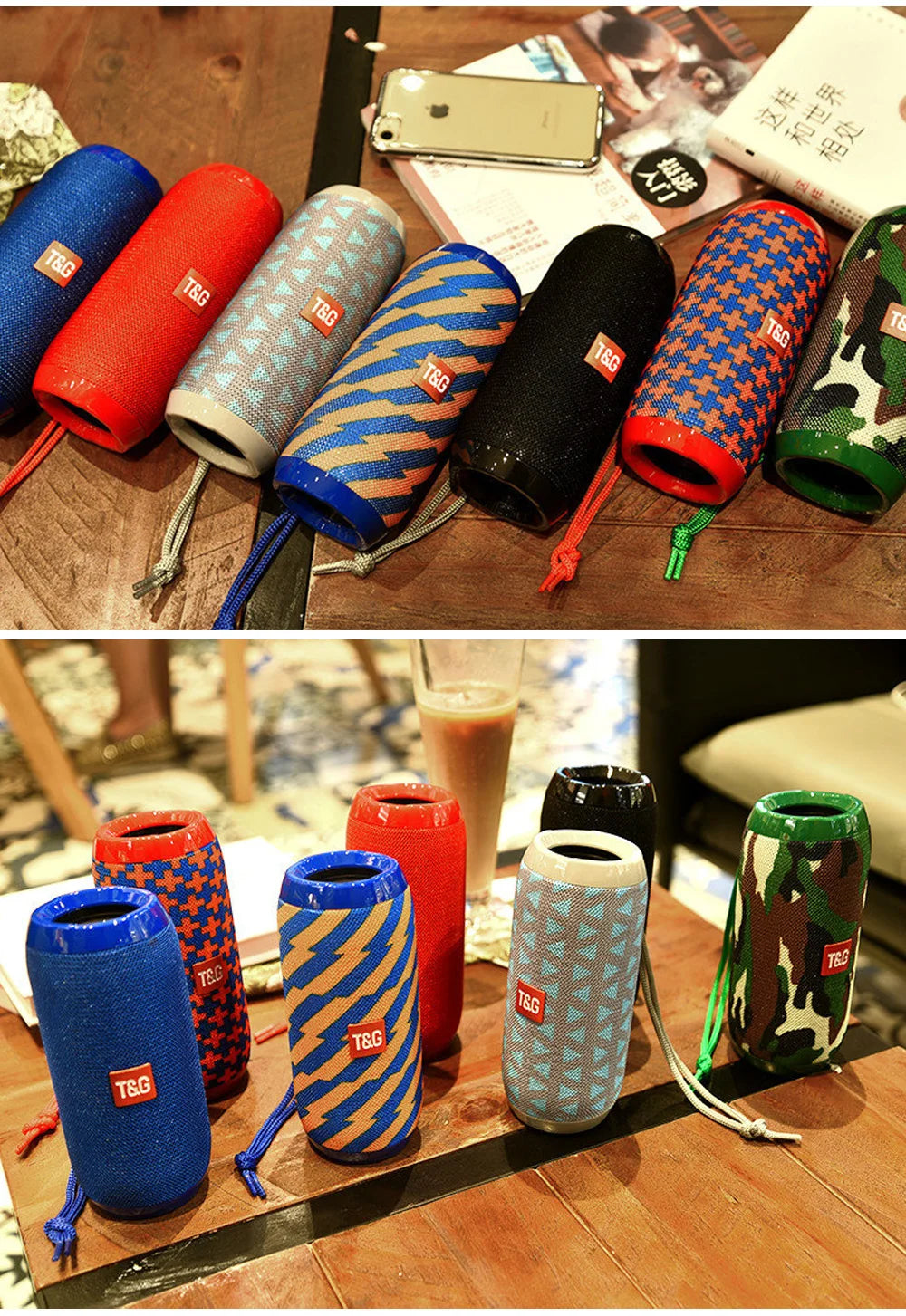 T&G TG117 Portable Waterproof Bluetooth Speaker