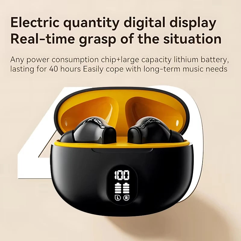 Wireless Bluetooth Headphones - HD Sound & Long Battery