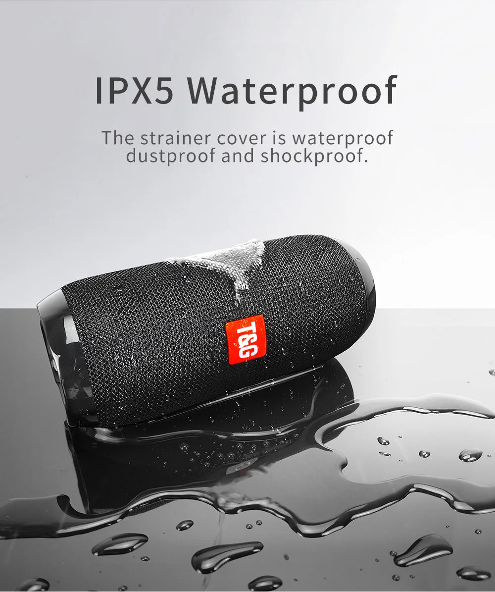 T&G TG117 Portable Waterproof Bluetooth Speaker