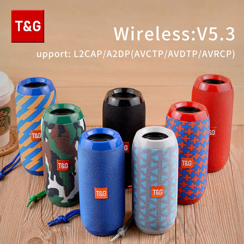 T&G TG117 Portable Waterproof Bluetooth Speaker