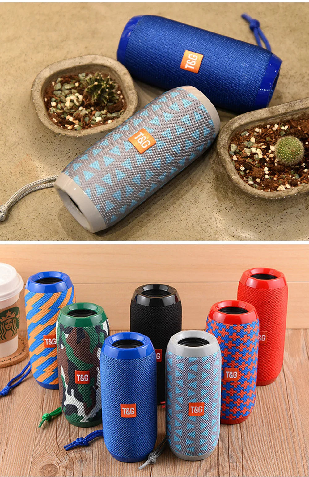 T&G TG117 Portable Waterproof Bluetooth Speaker