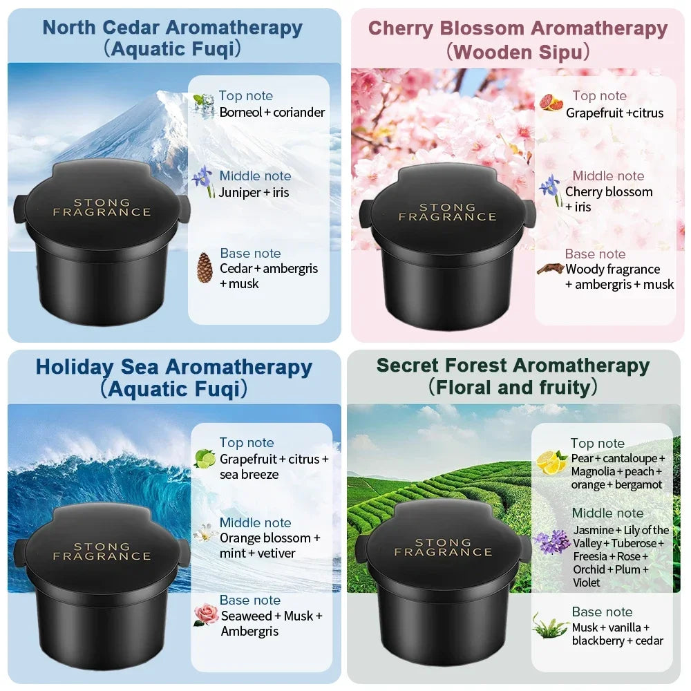 Smart Air Freshener Rechargeable Car Aroma Diffuser..